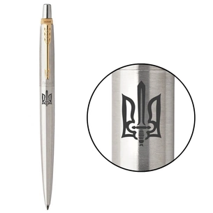 Ручка кулькова Parker JOTTER 17 UKRAINE SS GT BP Тризуб ОУН (16032_T030b) изображение 1
