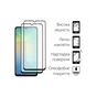 Чохол до мобільного телефона Dengos Kit Samsung Galaxy A06 Carbon + 2 pcs glass (Blue) (DG-CTG2P-06) - зменшене зображення 3