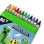 Олівці кольорові Yes Minecraft воскові 12 шт (590142) - зменшене зображення 3