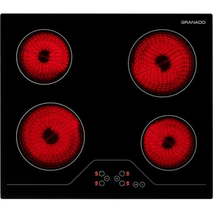 Варочна поверхня GRANADO GVH 624 black glass зображення 1