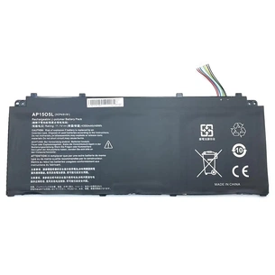 Акумулятор до ноутбука AlSoft Acer AP15O5L Aspire S5-371, 4670mAh (53.9Wh), 3cell, 11.55V, Li-ion (A47833) зображення 1