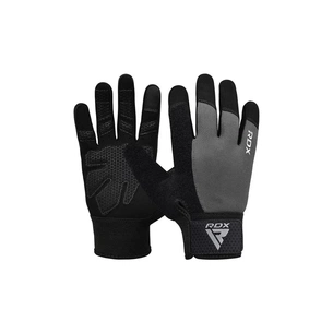 Рукавички для фітнесу RDX W1 Full Finger Plus Grey M (WGA-W1FG-M+) зображення 1