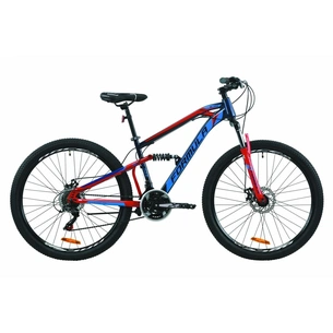 Велосипед Formula 27.5" BLAZE AM2 DD рама-16" St 2020 синій з червоним (OPS-FR-27.5-046) зображення 1