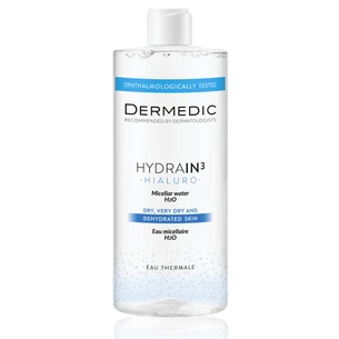 Міцелярна вода Dermedic Hydrain 3 Hialuro H2O 500 мл (5901643174569) зображення 1