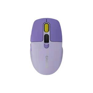 Мишка Canyon MW-26 LCD Silent Wireless/Bluetooth Violet (CNS-CMSW26V) зображення 1