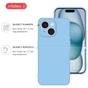 Чехол для мобильного телефона Intaleo SoftShell Apple iPhone 15 Light Blue (1283126585227) - уменьшенное изображение 3