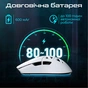 Мишка RAWM SA-SL01C Wireless/Bluetooth White (SA-SL01C.white) - зменшене зображення 5