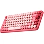 Клавіатура Logitech POP Keys Wireless Mechanical Keyboard Rose (920-010718) - зменшене зображення 1