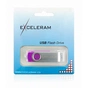 USB флеш накопичувач eXceleram 32GB P1 Series Silver/Purple USB 2.0 (EXP1U2SIPU32) - зменшене зображення 8