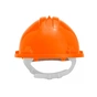 Каска захисна Neo Tools пластик поліпропілен HDPE, пряжка для регулювання, помаранчева (97-205) - зменшене зображення 3