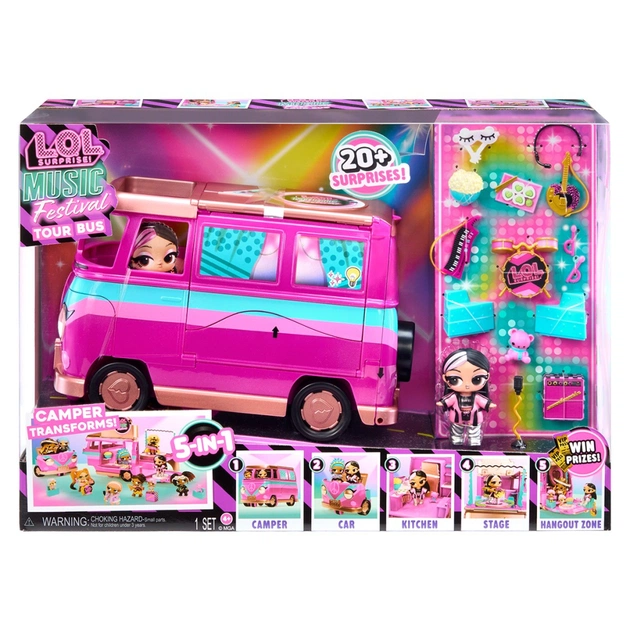 Игровой набор L.O.L. Surprise! Music Festival Гастрольный автобус (249757) - изображение 1