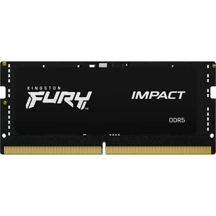 Модуль пам'яті для ноутбука SoDIMM DDR5 16GB 6000 MHz Impact XMP Kingston Fury (ex.HyperX) (KF560S38IB-16) зображення 1