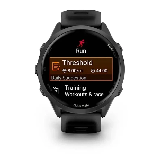 Смарт-годинник Garmin Forerunner 570 47mm Slate Gray with Black/Translucent Black Silicone with Slate Buckle (010-02971-40) - зображення 1