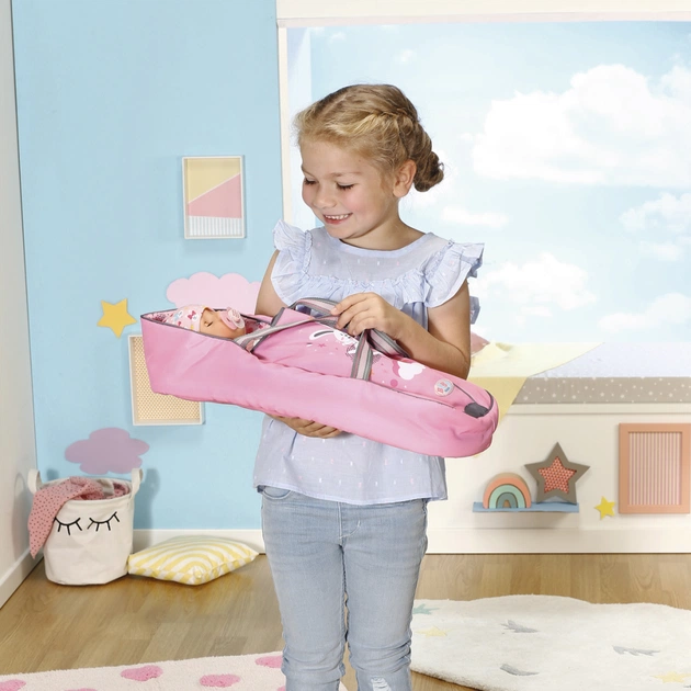 Аксесуар до ляльки Zapf Люлька-переноска для ляльки Baby Born 2 в 1 - Солодкі сни (832448) - picture 10