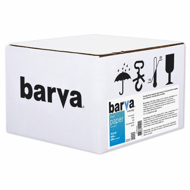 Фотобумага Barva 10x15, 200 g/m2, Everyday, Glossy 500с (IP-CE200-220) - изображение 1