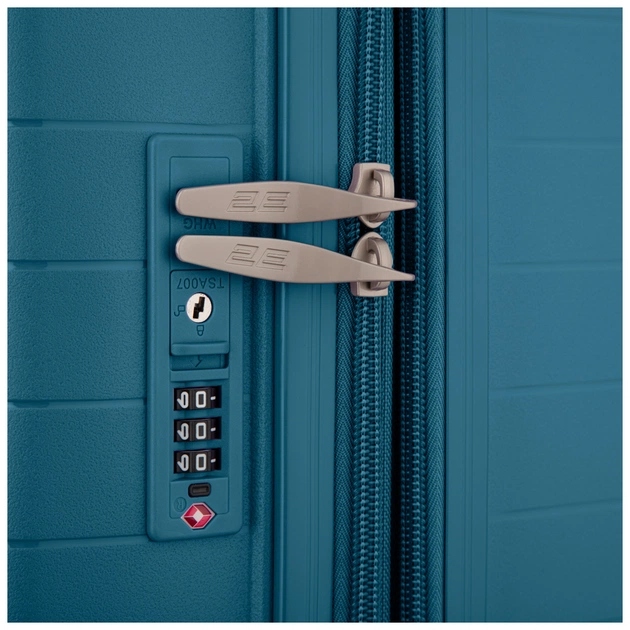 Валіза 2E Aero 35/44 л синя (2E-SPP-AERO-S-TB) - зображення 11