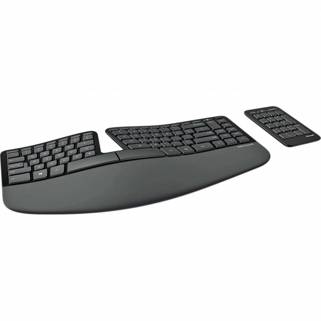 Клавіатура Microsoft Sculpt Ergonomic Keyboard Black (5KV-00005) - зображення 1