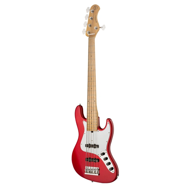 Бас-гітара Sadowsky MetroExpress 21-Fret Vintage J/J Bass Maple 5-String - Candy Apple Red Metallic (SME21VJ5 31M OKU FR) - picture 8