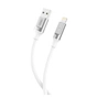 Дата кабель USB 2.0 AM to Lightning 1.0m 6A silicone white XO (NB251_L_White) - зменшене зображення 2