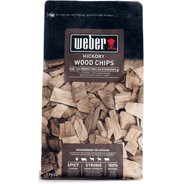 Тріска для копчення Weber горіх гікорі, 700 гр. (17624) - picture 1