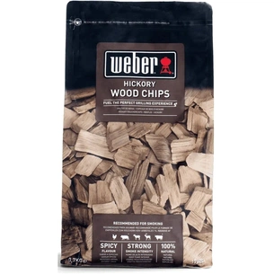 Тріска для копчення Weber горіх гікорі, 700 гр. (17624) изображение 1