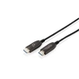 Кабель мультимедійний HDMI M to HDMI M 40.0m V2.1 8K60Hz AOC 48Gbps black Digitus (AK-330126-400-S) - зменшене зображення 1