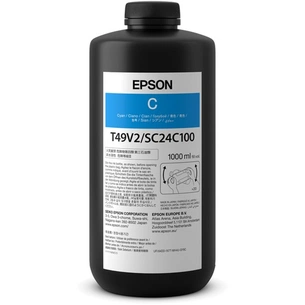 Контейнер з чорнилом Epson T49V UltraChrome UV Cyan (C13T49V210) зображення 1
