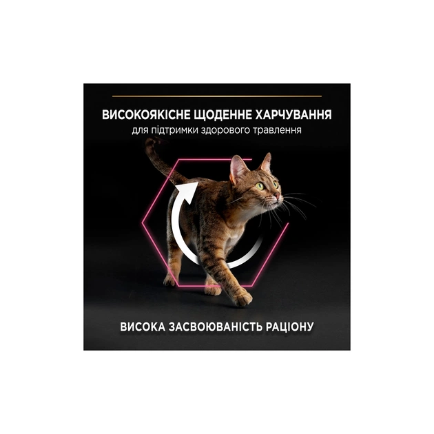 Сухий корм для кішок Purina Pro Plan Delicate Turkey зі смаком індички 1.5 кг (3222270884136) - picture 5