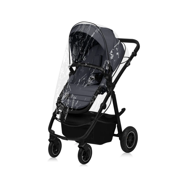 Коляска Lionelo 3 в 1 AMBER PLUS 3IN1 GREY GRAPHITE (LO-AMBER PLUS 3IN1 GREY GRAPHITE) - зображення 6