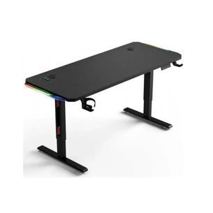 Компьютерный стол GT Racer TY-1456 Black (TY-1456 (140x60x71-116) Black) изображение 1