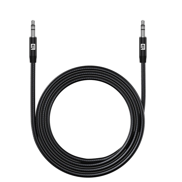 Кабель мультимедийный 3.5mm M to 3.5mm M 1.0m Black Armorstandart (ARM76890) - изображение 1