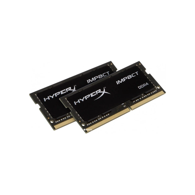 Модуль пам'яті для ноутбука SoDIMM DDR4 16GB (2x8GB) 2933 MHz HyperX Impact Kingston Fury (ex.HyperX) (HX429S17IB2K2/16) - изображение 1