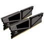 Модуль пам'яті для комп'ютера DDR4 16GB (2x8GB) 3000 MHz T-Force Vulcan Gray Team (TLGD416G3000HC16CDC01) - зменшене зображення 2