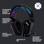 Навушники Logitech G535 Lightspeed Wireless Gaming Headset Black (981-000972) - зменшене зображення 6