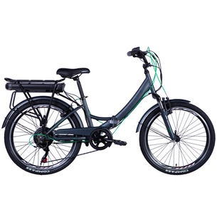 Електровелосипед Formula eSMART FRW AM Vbr 24" 15" 36B 12.5А*г St 2024 Чорний (ELB-FR-24-030) зображення 1