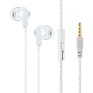 Навушники Grand-X EP-66W White зображення 1