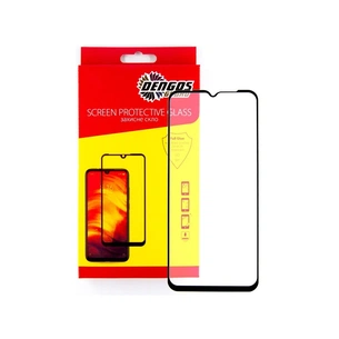 Скло захисне Dengos Full Glue для Samsung A03s (black) (TGFG-188) зображення 1