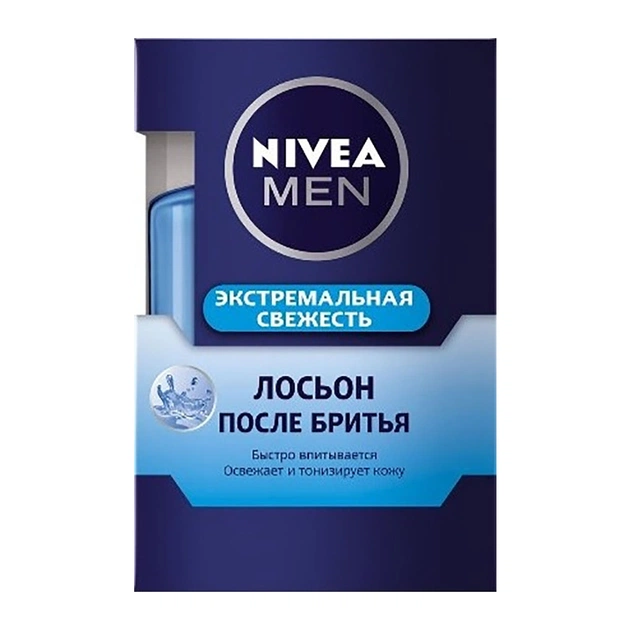 Лосьйон після гоління Nivea Men Екстремальна свіжість з вітаміном Е 100 мл (4005808222285) - picture 2