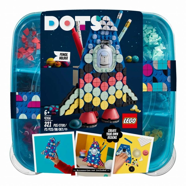 Конструктор LEGO DOTS Підставка для олівців 321 деталь (41936) - изображение 1