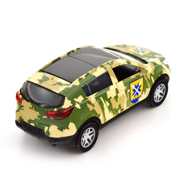 Машина TechnoDrive Автомодель серії Шеврони Героїв - Kia Sportage R - 56 ОМПБр (250362M) - picture 12