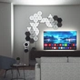 Додаткові панелі Nanoleaf Shapes Ultra Black Hexagons Expansion Pack, Apple HomeKit, 3 шт. (NL42-0101HX-3PK) - зменшене зображення 3