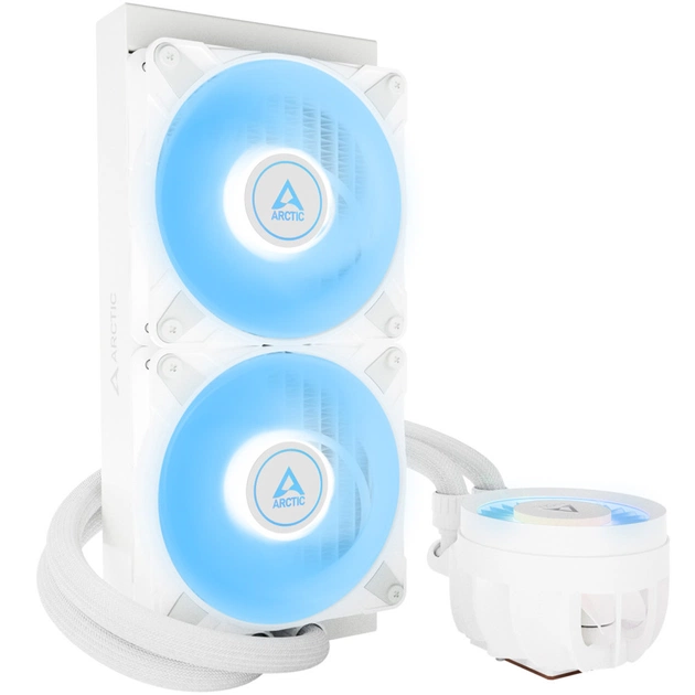 Система жидкостного охлаждения Arctic Liquid Freezer III 240 A-RGB (White) (ACFRE00150A) - изображение 7
