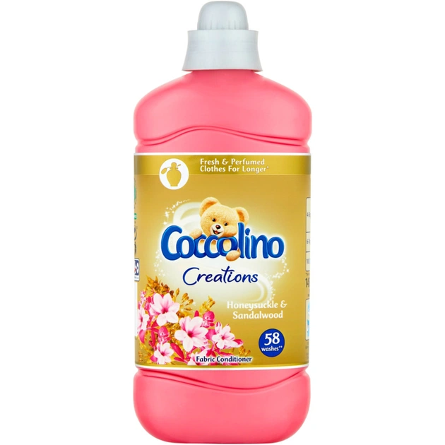 Кондиціонер для білизни Coccolino Creations Honeysuckle & Sandalwood 1.45 л (8710447283080) - изображение 1