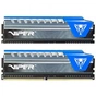 Модуль пам'яті для комп'ютера DDR4 16GB (2x8GB) 2800 MHz V ELITE KIT BLK/BLU Patriot (PVE416G280C6KBL) - уменьшенное изображение 1