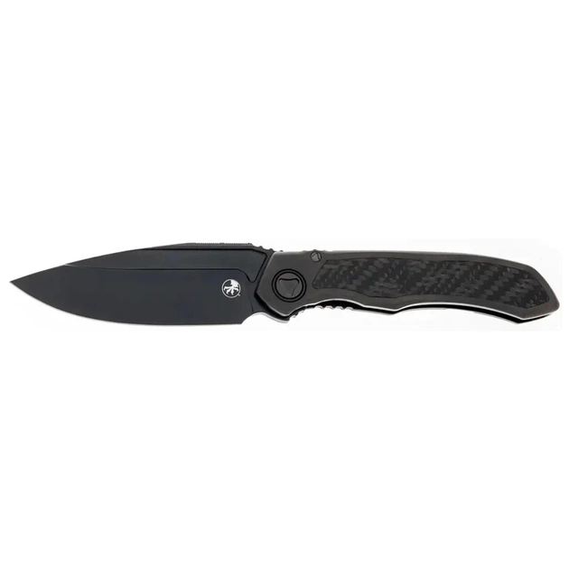 Ніж Microtech Anax Drop Point DLC CF (190C-1DLCTCFITI) - зображення 1