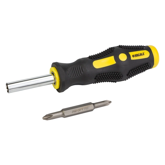 Набір викруток Sigma з двосторонніми бітами 4в1 + адаптер CrV (4002171) - picture 5