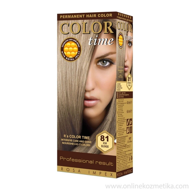 Краска для волос Color Time 81 - Пепельно-русый (3800010502603) - изображение 1