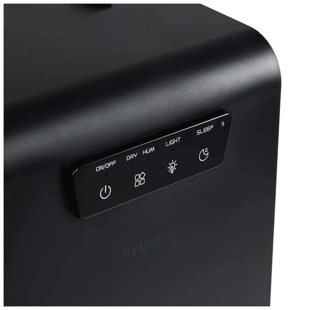 Осушувач повітря Hyundai HDSH002UA 1л.на добу, 25м.кв, 70Вт, фуккція зволоження, ел.кер-н (HDSH002UA) - зображення 8