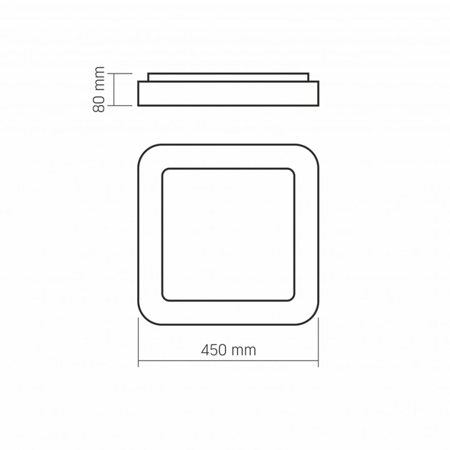 Світильник Videx EDGE-SC-72W-BLACK (VLE-ESC-72B) - picture 2
