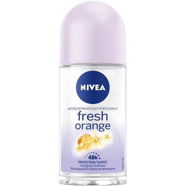 Антиперспирант Nivea Fresh Orange Свежий апельсин шариковый 50 мл (4005900965868/4006000008035) - изображение 1